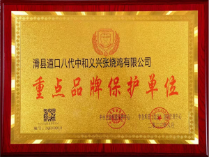 2023年獲得重點品牌保護單位